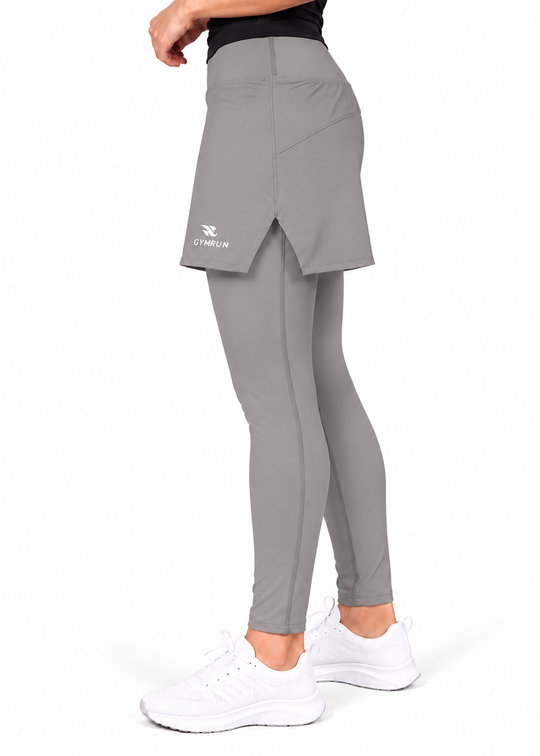 Stride Short Tights - Grey Gymrun