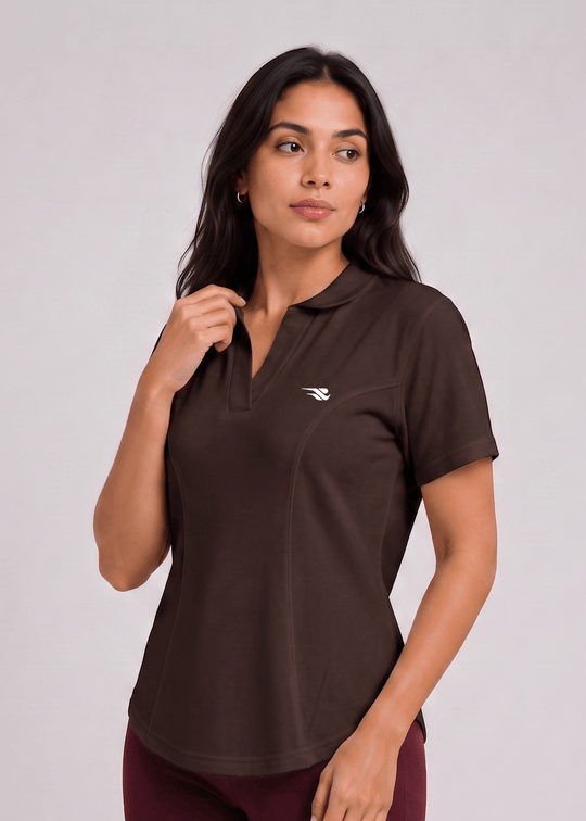 Signature Polo Shirt - Brown