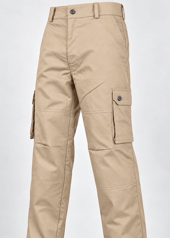 Cargo Trouser - Sand Beige Gymrun