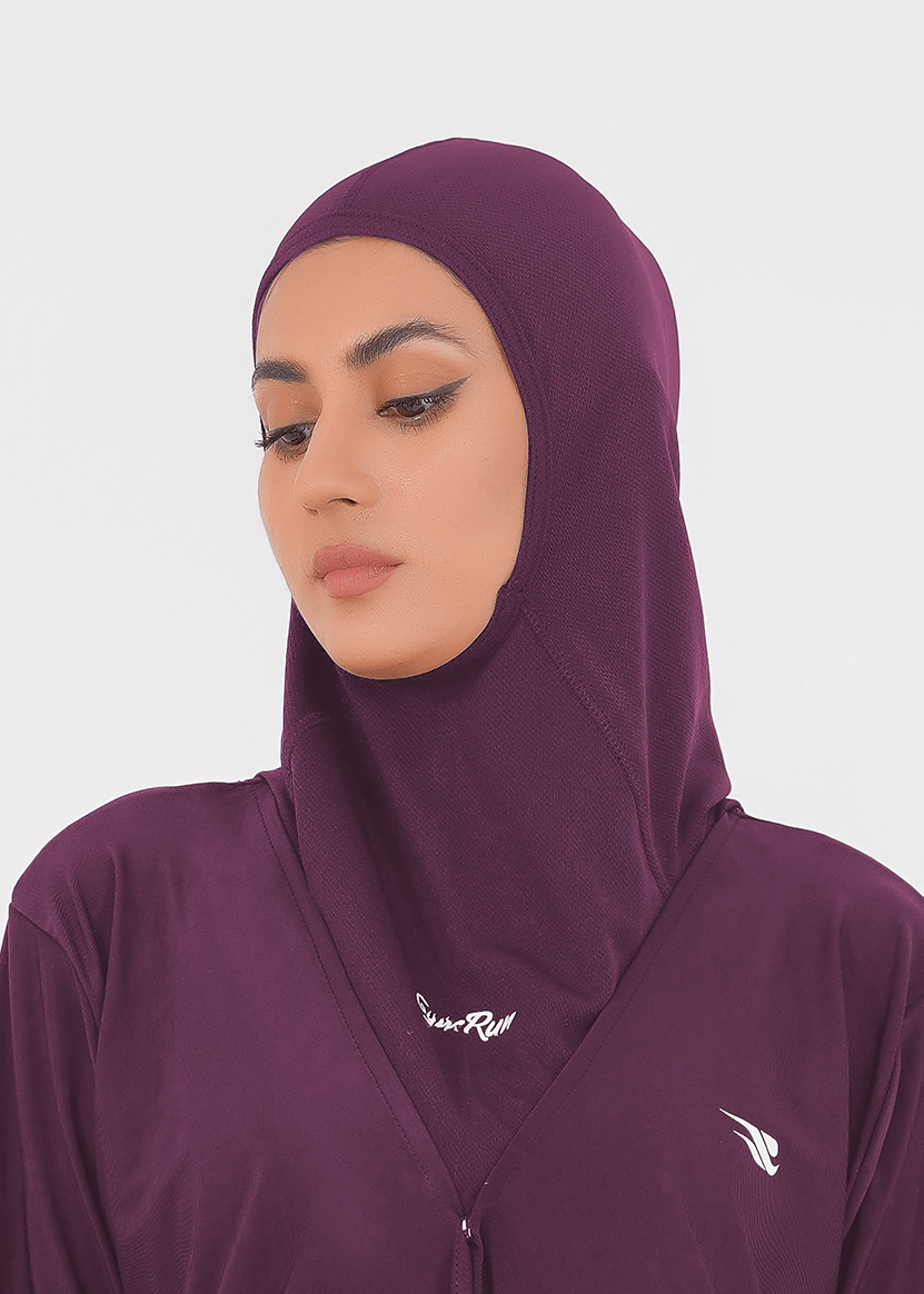 Sleek Veil - Deep Plum