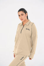 Ease Flex Track Suit - Beige