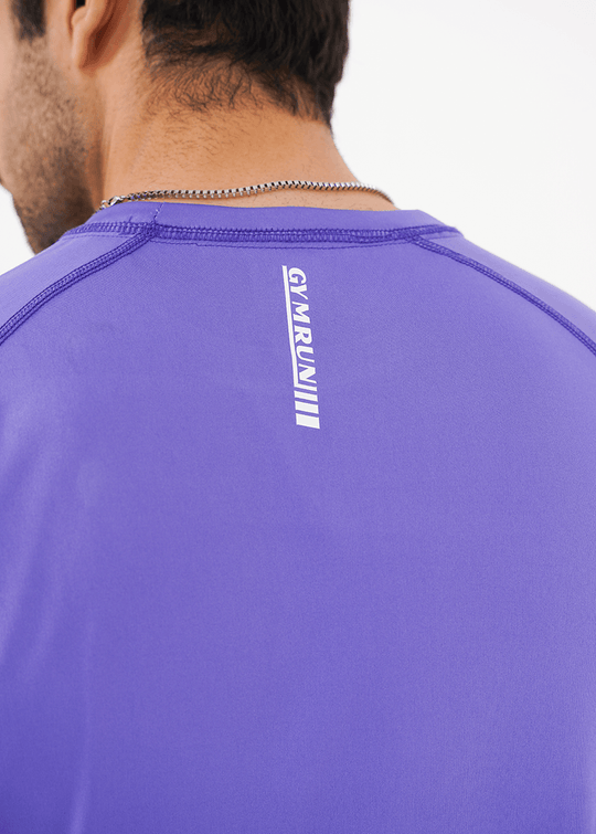 Men's Basic Performance T-Shirt - Blue Indigo