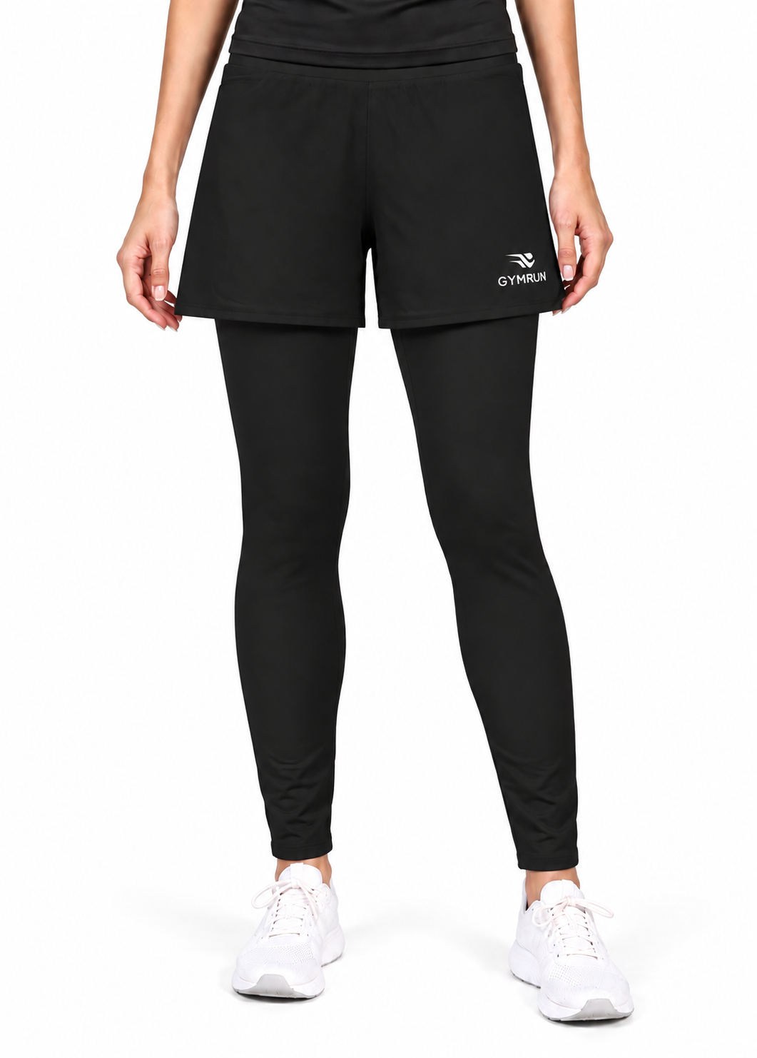 Stride Short Tights - Black Gymrun