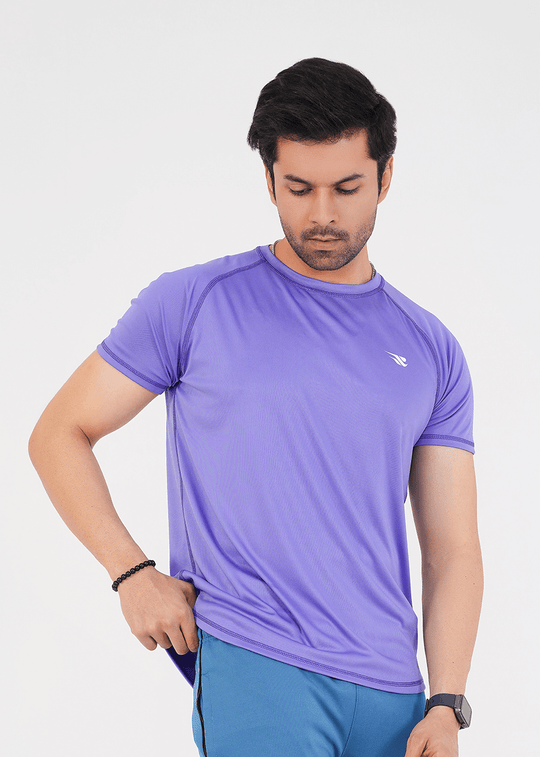 Men's Basic Performance T-Shirt - Blue Indigo