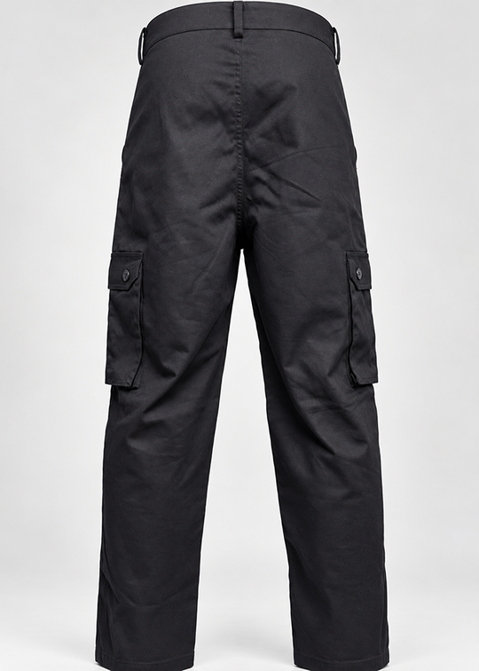 Cargo Trouser - Black Gymrun