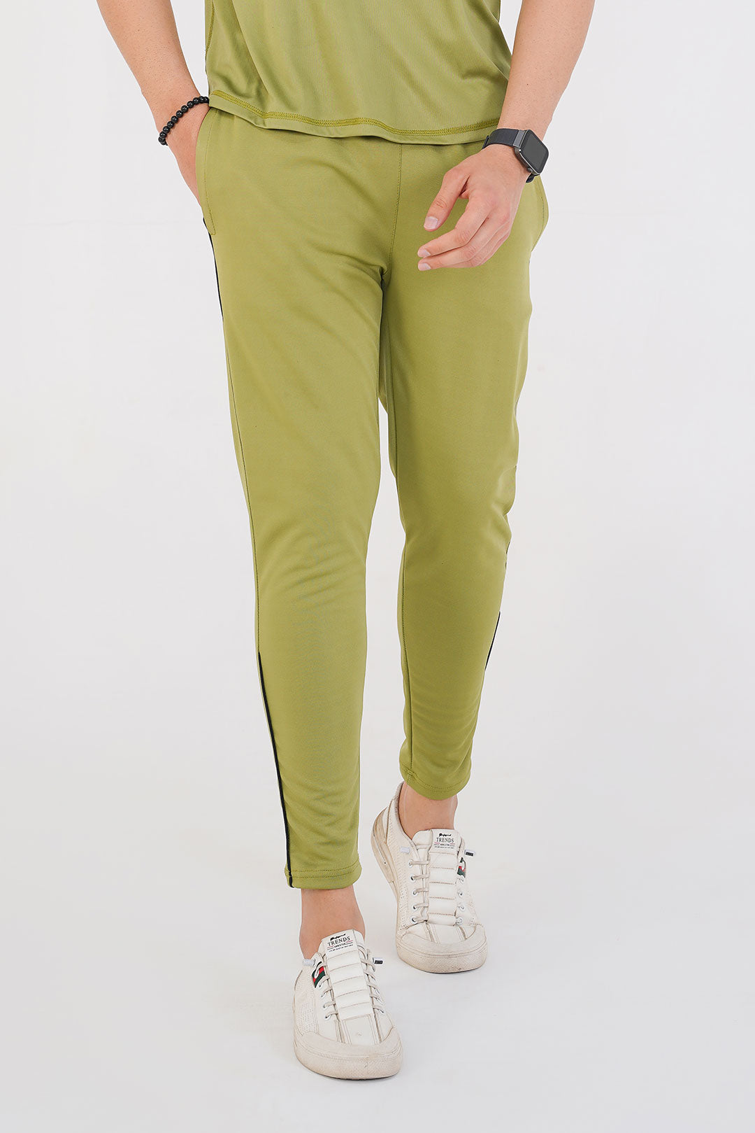 Men's Basic Performance Trouser - Olive Green