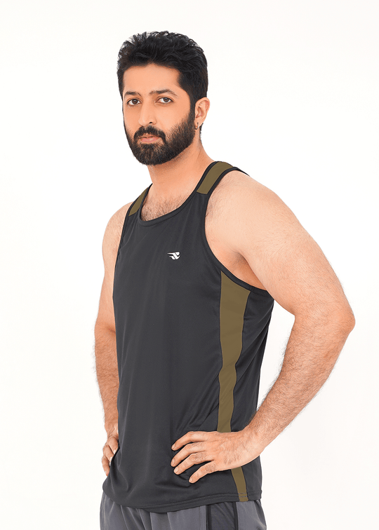 Onyx Edge Tank - Black/Olive