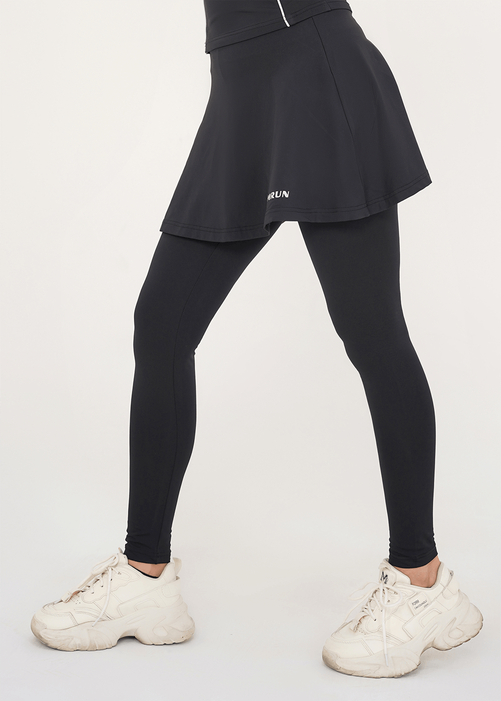 Stride Skirt Tights - black Gymrun