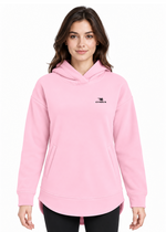 Cozy Curve Hoodie - Pink