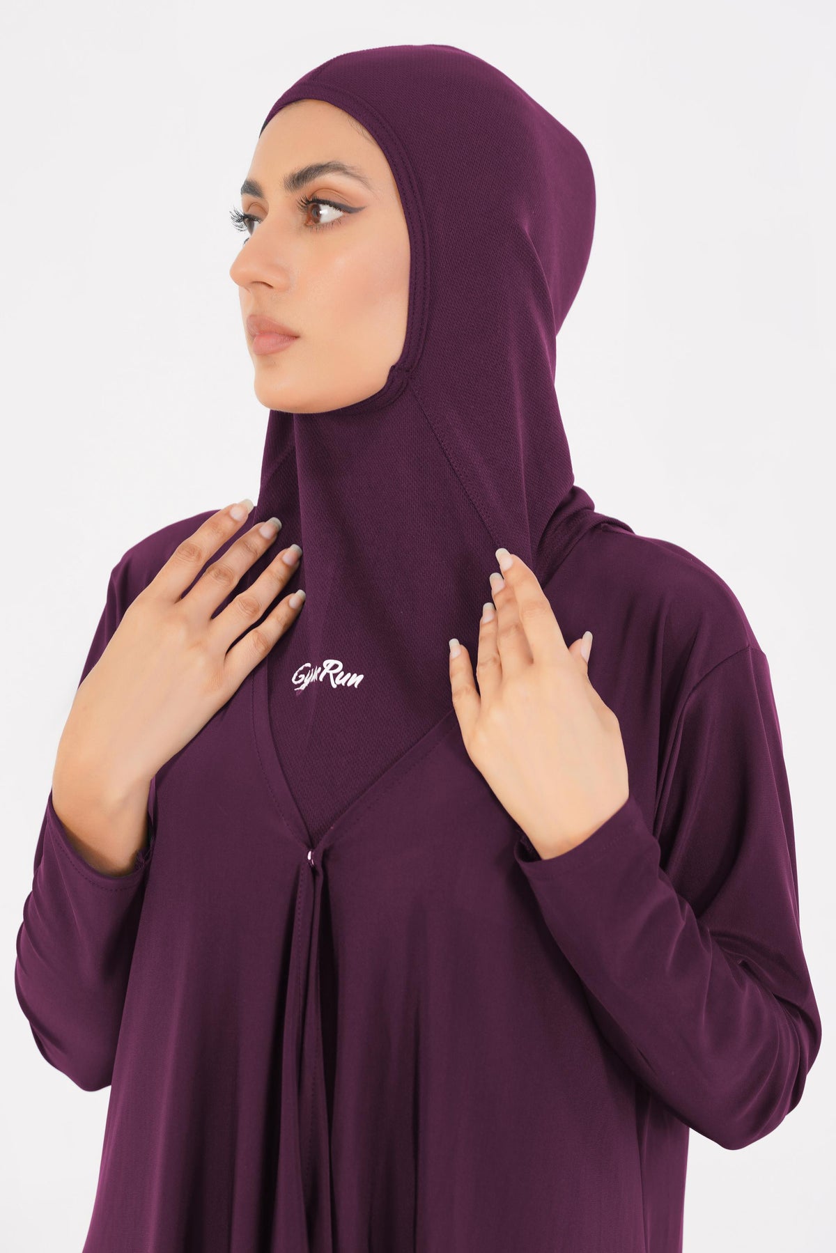 Sleek Veil - Deep Plum