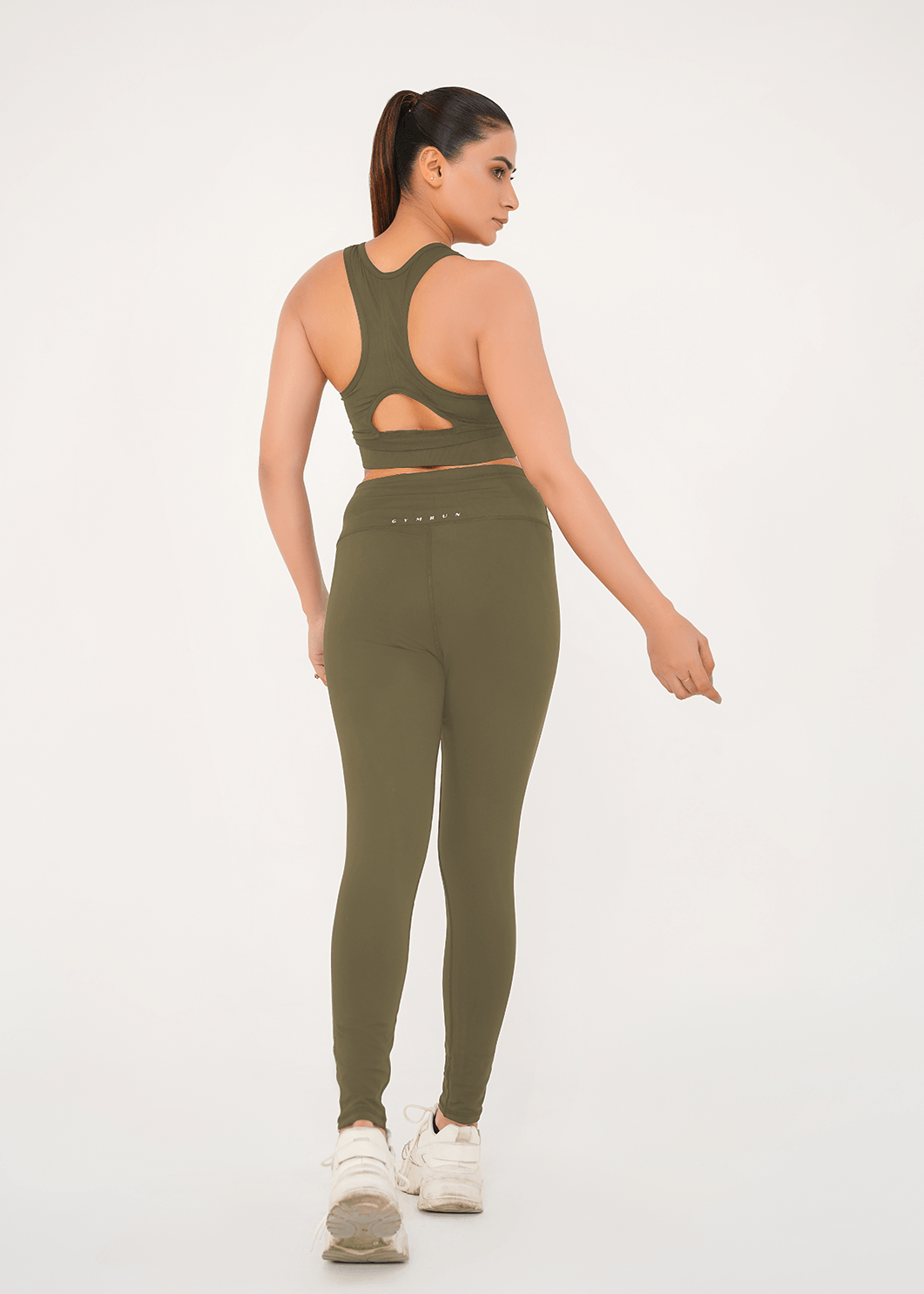 Impact Sports Bra + Legging - Olive