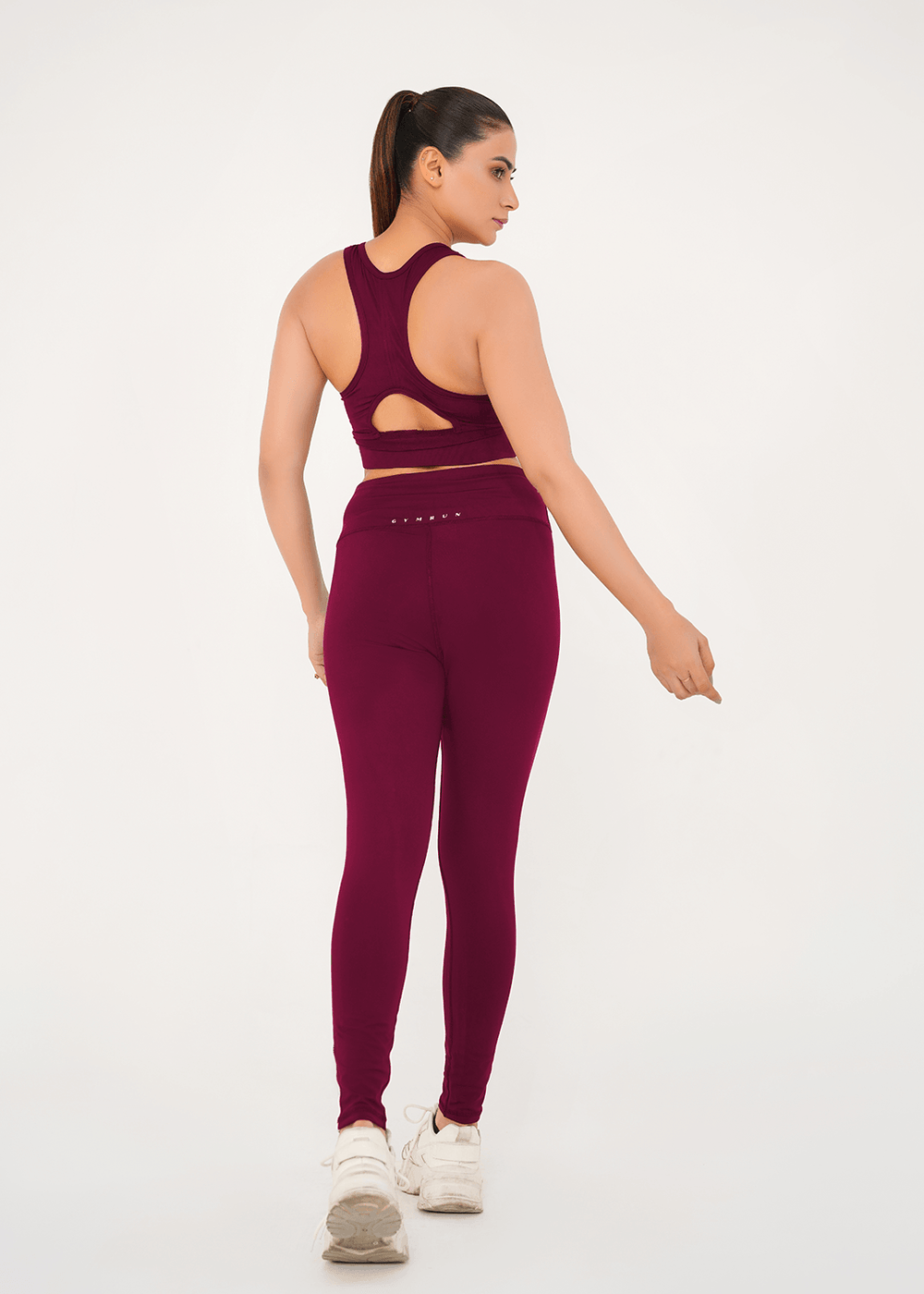 Impact Sports Bra + Legging - Maroon