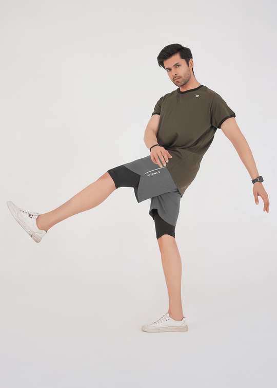 Prime Dual Short - Gray