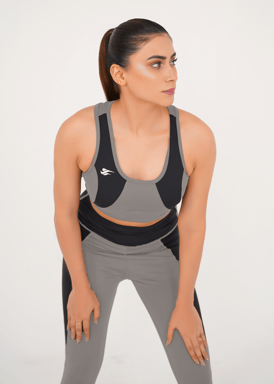 Epic Sports Bra + Legging - Grey