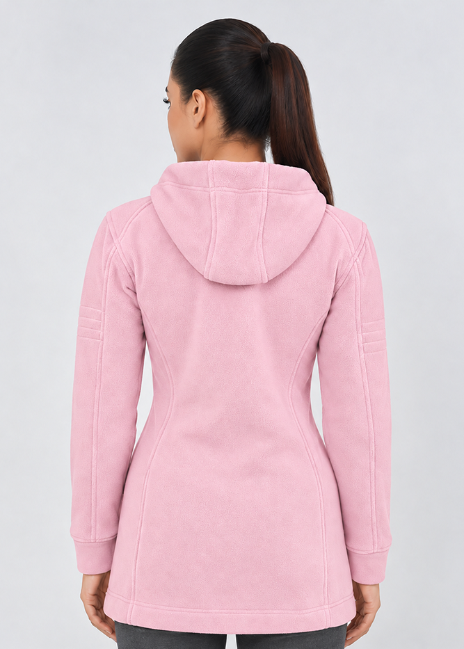 Crossover Hoodie - Pink Gymrun