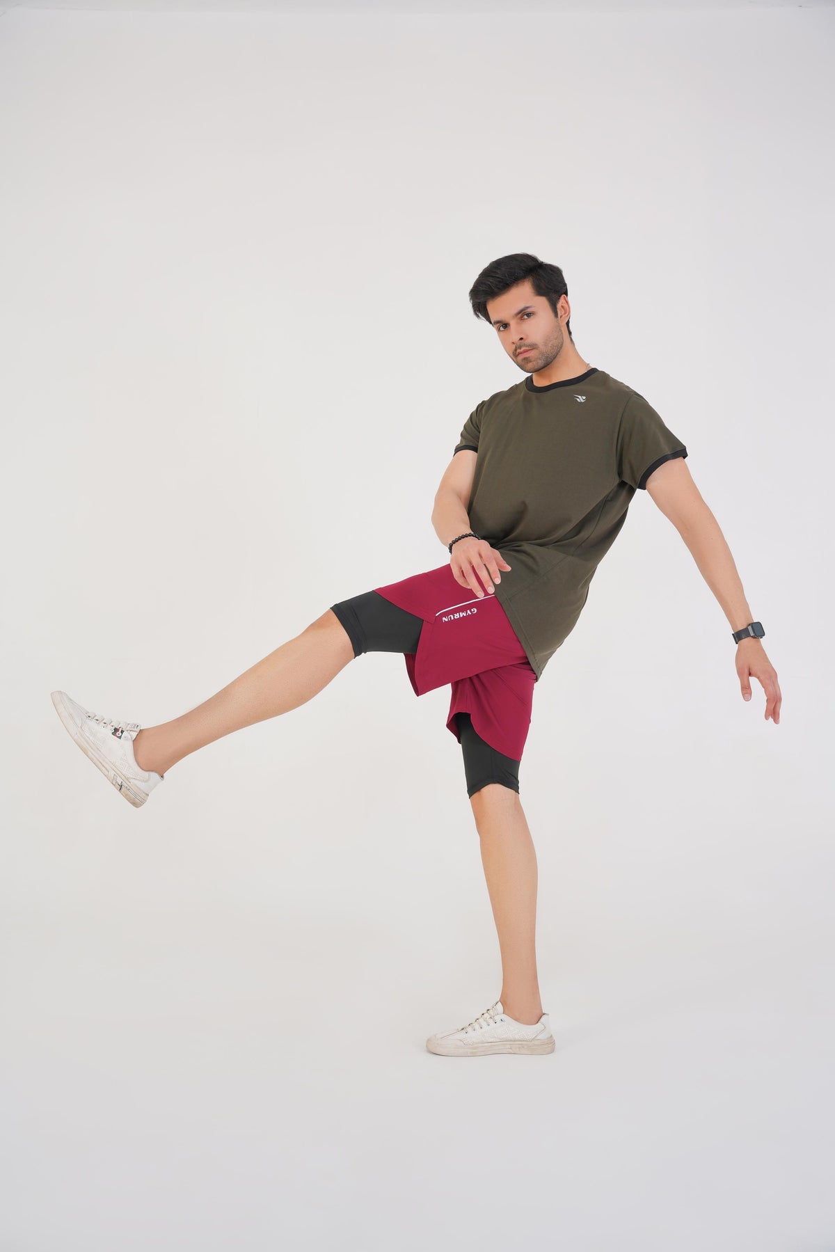 Prime Dual Short - Maroon