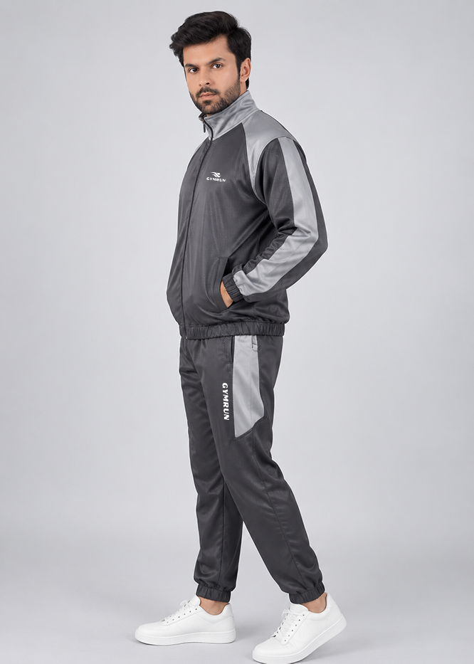 Season Flow Tracksuit - Black Gymrun