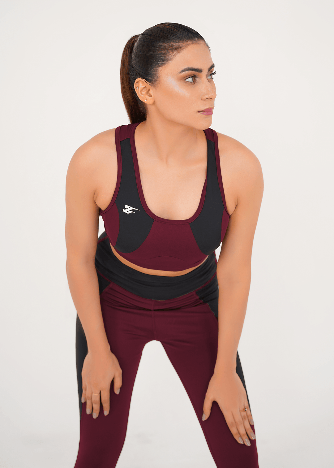 Epic Sports Bra + Legging - Maroon