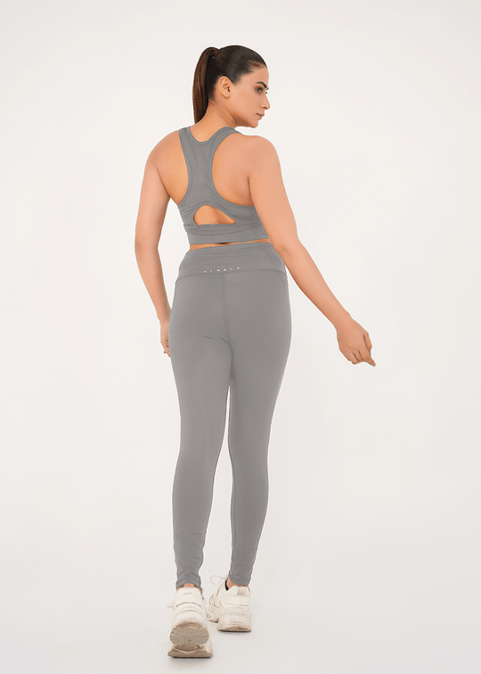 Impact Sports Bra + Legging - Grey