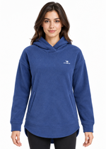 Cozy Curve Hoodie - Navy