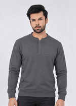 Notch Neck - Charcoal