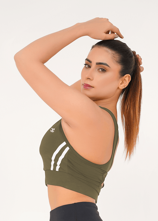 Impact Sports Bra - Olive