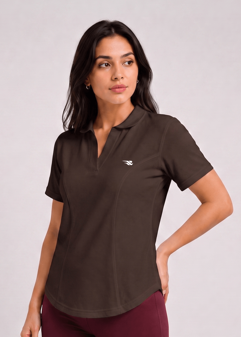Signature Polo Shirt - Brown
