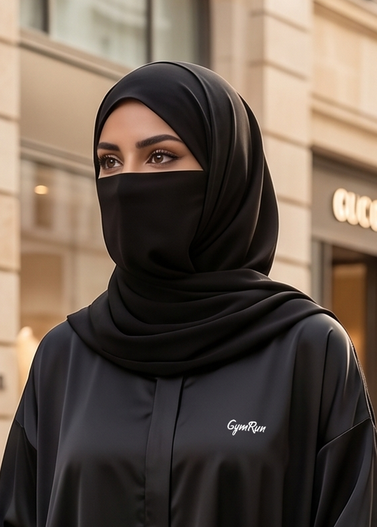 Grace Ride Abaya - Black