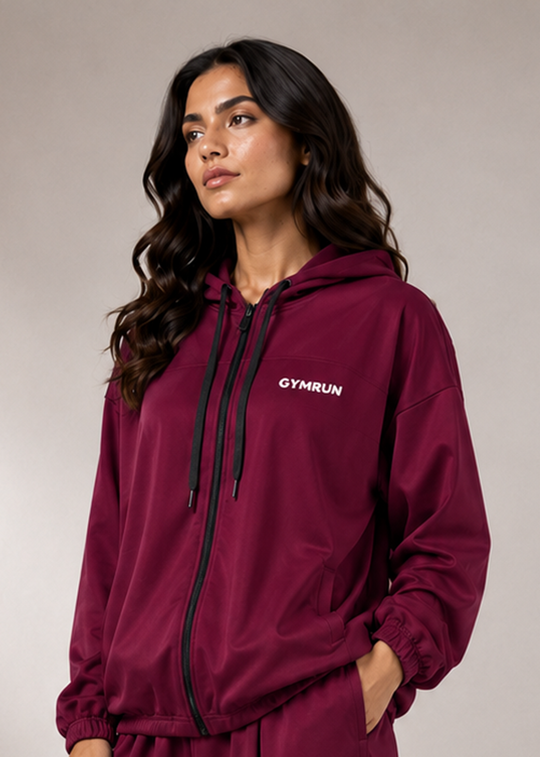 Zero Fit Hoodie - Maroon