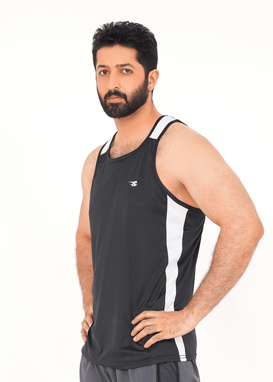 Onyx Edge Tank - Black/White