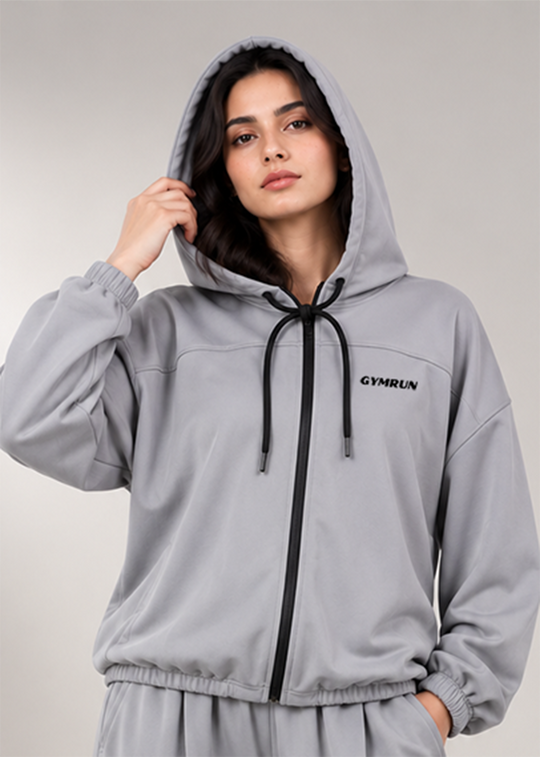 Zero Fit Hoodie - Grey