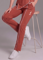 Motion Line Trouser - Intense Rust
