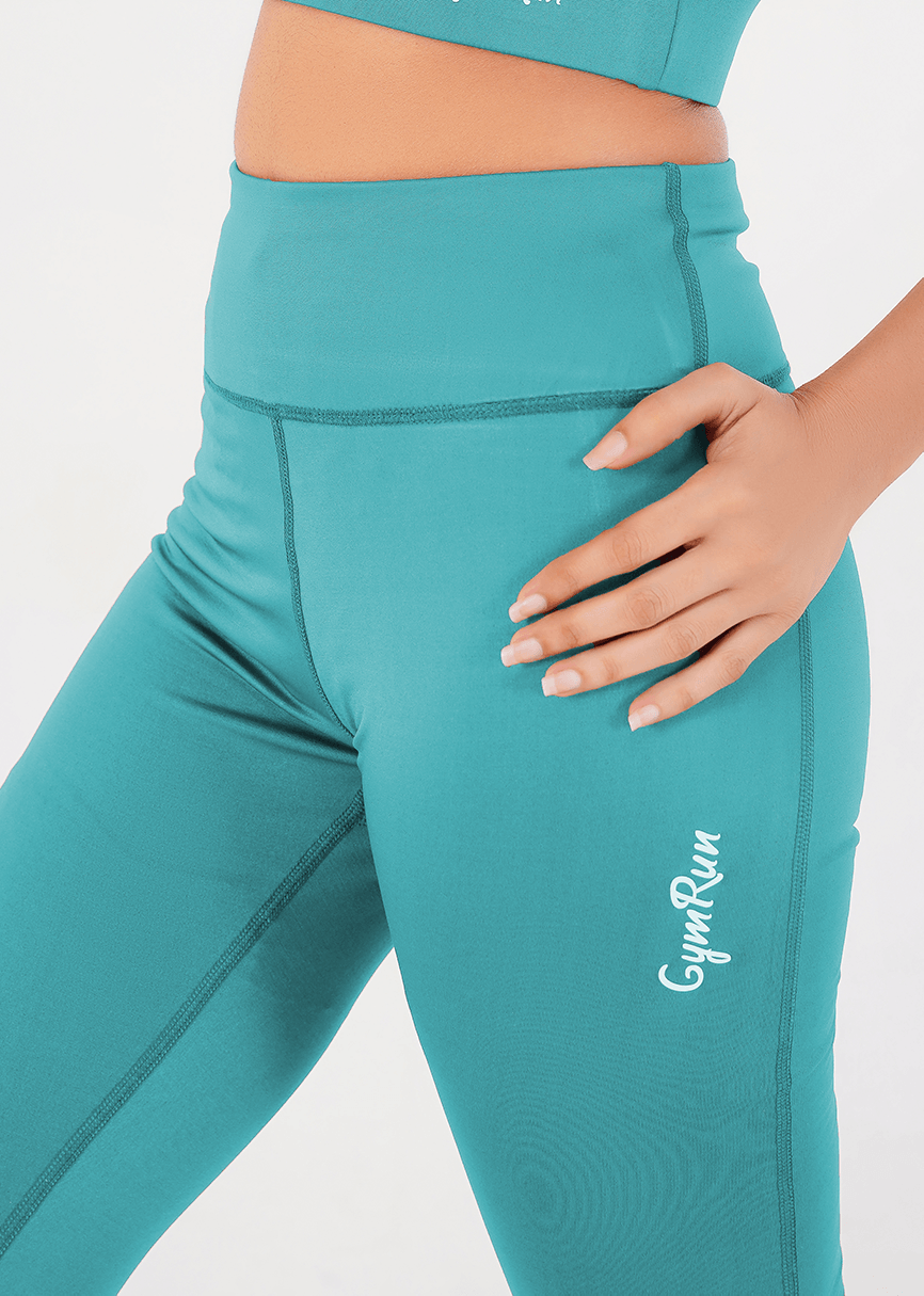 Ladies Basic Performance Leggings - Dusty Fern