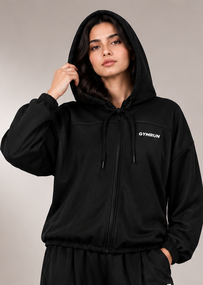 Zero Fit Hoodie - Black