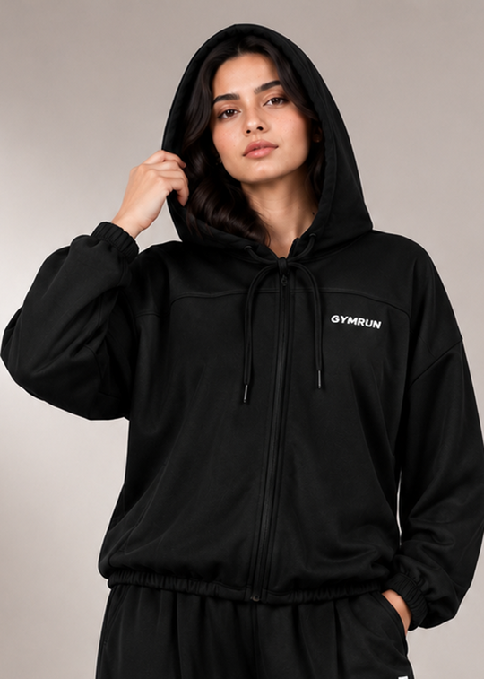 Zero Fit Hoodie - Black
