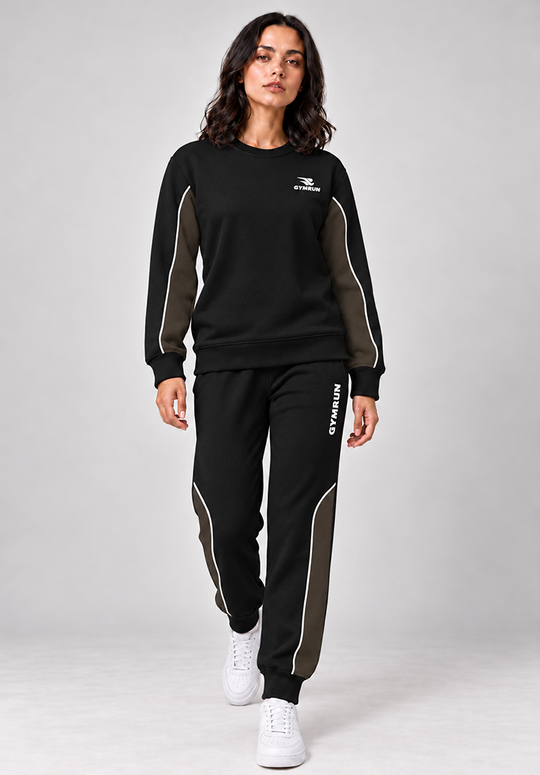 Stride Edge Set - Black/Olive Gymrun