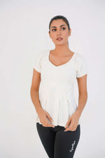 Blooming Top - White