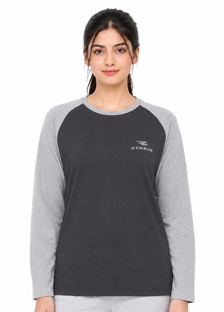 Rhythm Crew Sweat shirt - Charcoal/Heather Grey