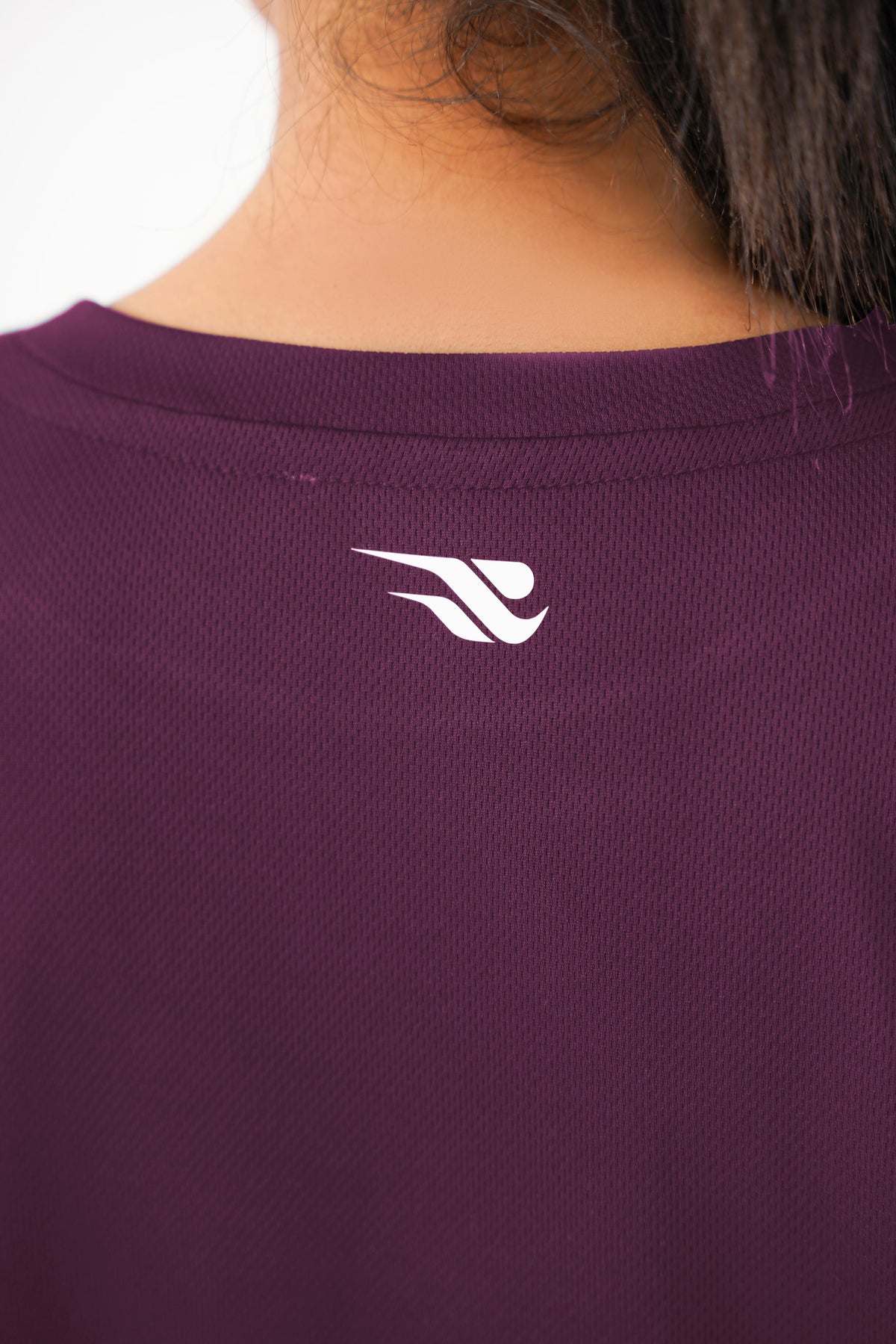 Oversized Modest T-shirt - Deep Plum