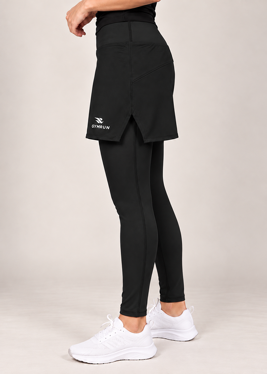 Stride Short Tights - Black Gymrun