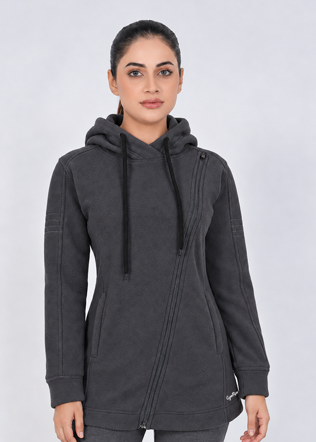 Crossover Hoodie - Black Gymrun