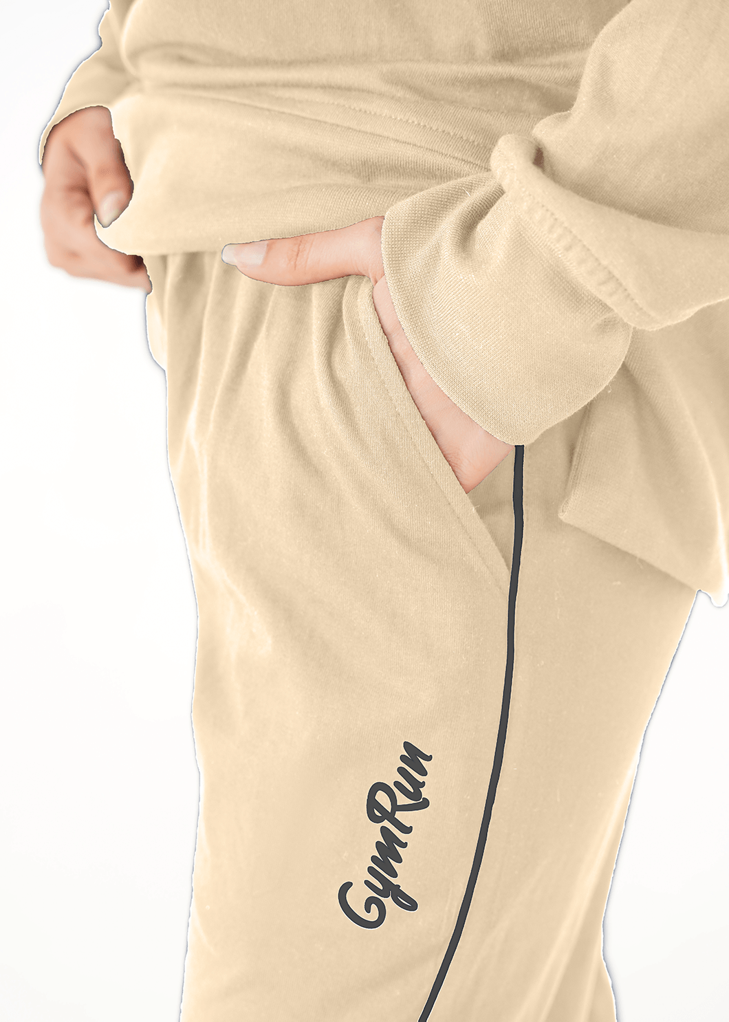 Ease Flex Track Suit - Beige
