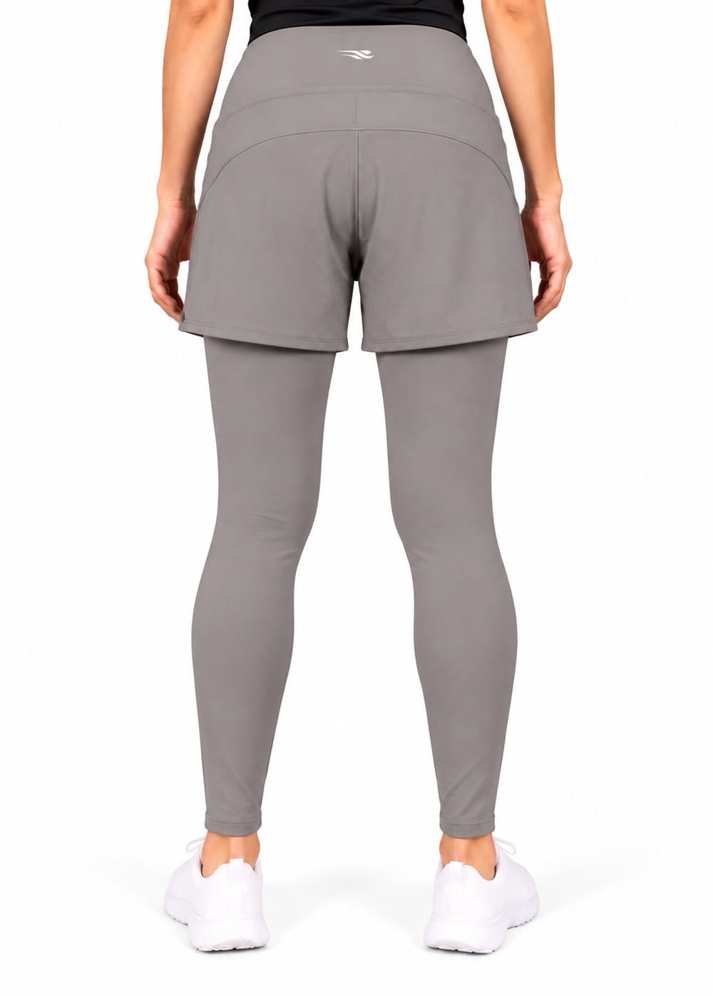 Stride Short Tights - Grey Gymrun