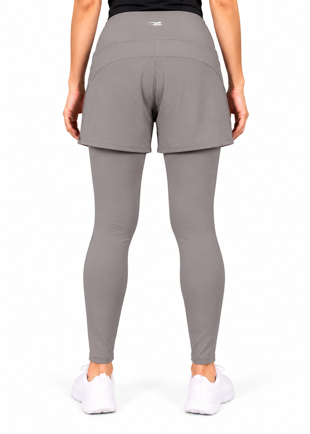 Stride Short Tights - Grey Gymrun