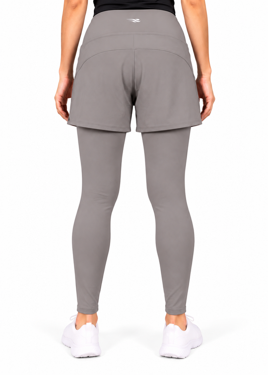 Stride Short Tights - Grey Gymrun