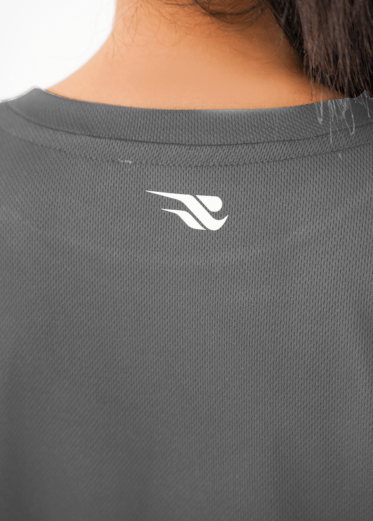 Oversized Modest T-shirt - Gray