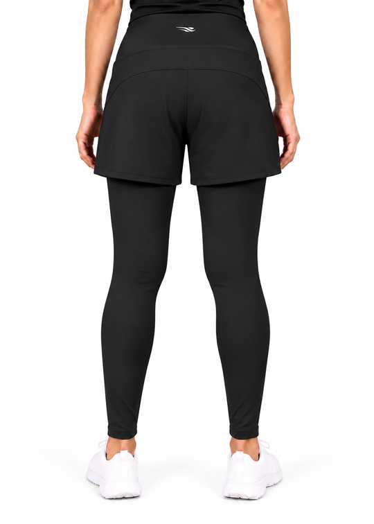 Stride Short Tights - Black Gymrun
