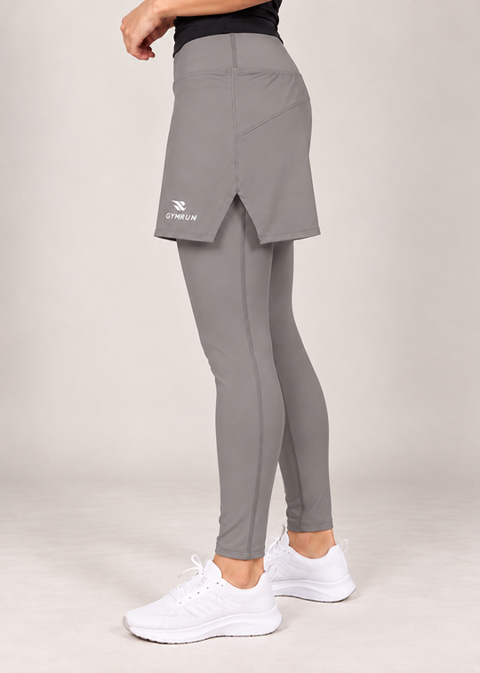 Stride Short Tights - Grey Gymrun