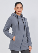 Crossover Hoodie - Grey