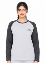 Rhythm Crew Sweat shirt - Heather Grey/Charcoal